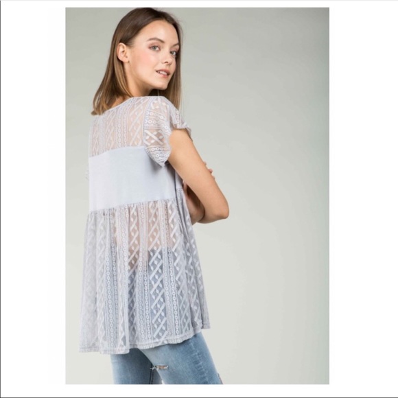 POL Lace Top - Picture 3 of 11